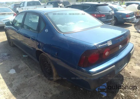 2003 Chevrolet Impala из США, поврежденный, VIN 2G1WF52E139453805